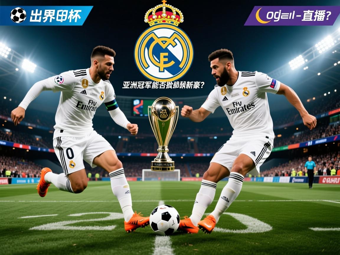 世俱杯终极对决！皇马银河战舰碾压利雅得新月？亚洲冠军能否掀翻欧洲豪门？