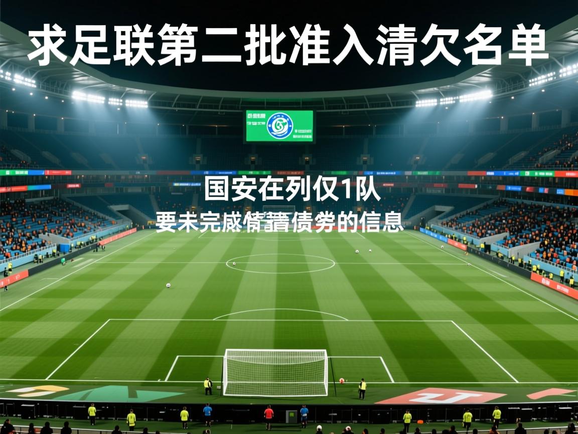 关于中足联第二批准入清欠名单：国安在列仅1队未完成债务清偿的信息